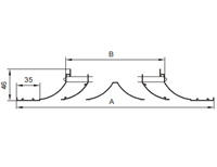Square Ceiling Diffuser FK003 with 4-Way Airflow detail 8