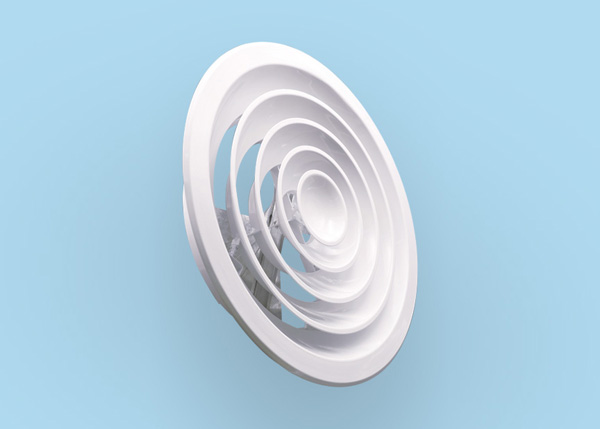 Round Swirl Diffuser FK025 for Optimal Air Supply view 13