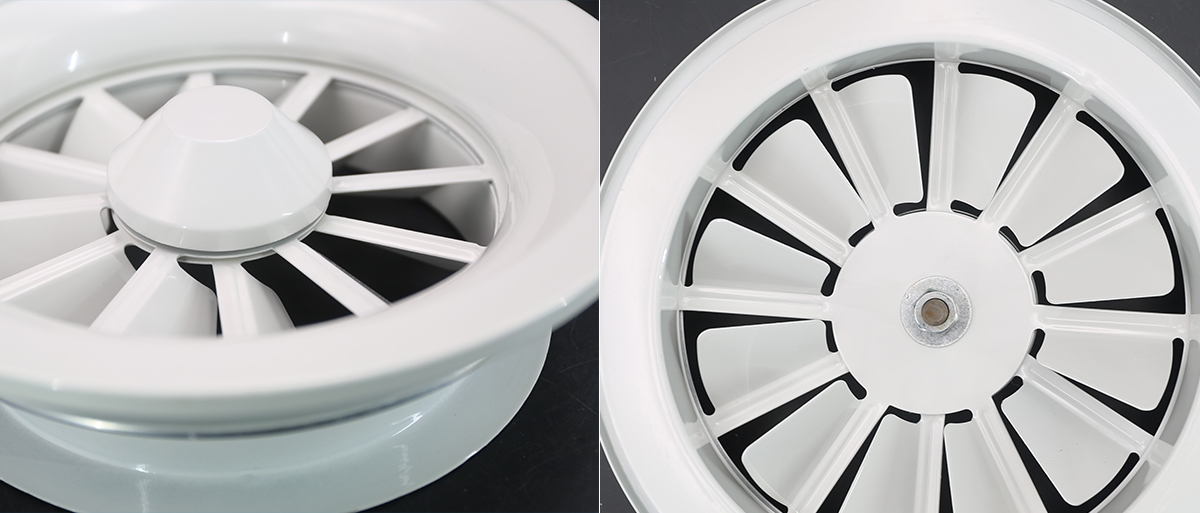 Round Swirl Diffuser FK025 for Optimal Air Supply view 6