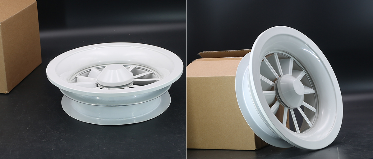 Round Swirl Diffuser FK025 for Optimal Air Supply view 7