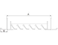 PVC Hinged Air Return Grille - No Damper, White Finish detail 6