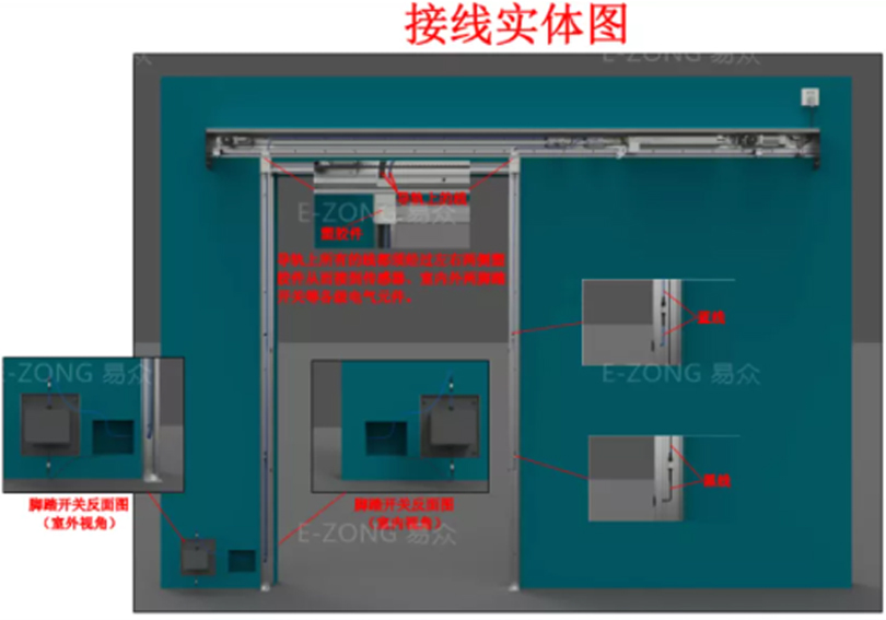 Fenghe silver-ion antibacterial door leaf detail