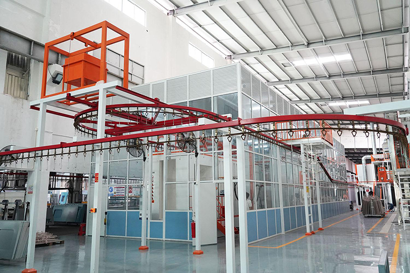 Automatic Powder Coating Line