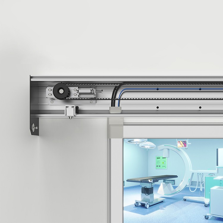 Hospital Patient Room Door Fulfils All Hygiene Regulations detail 3