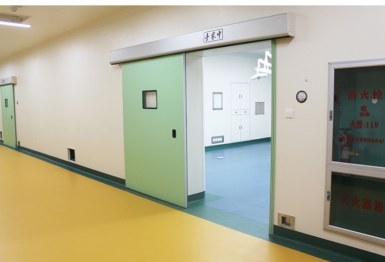 Hospital Patient Room Door Fulfils All Hygiene Regulations detail 7
