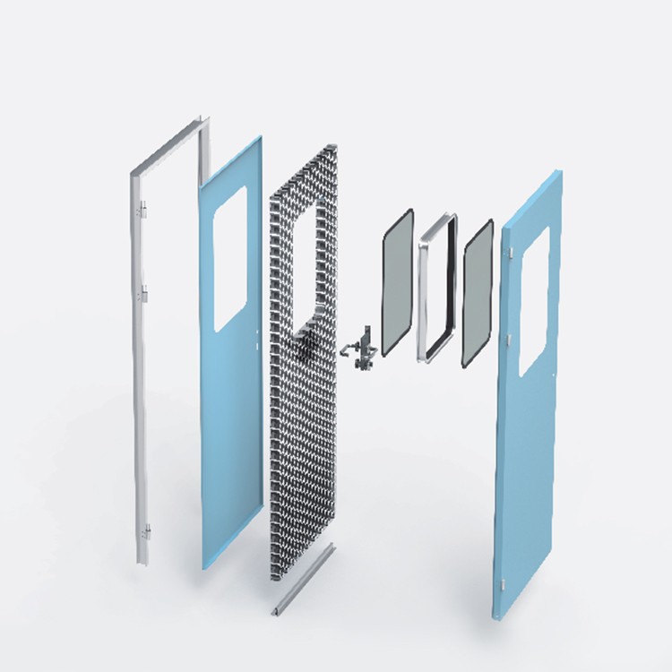 Radiology Lead Door with Lead Glass Window for CT Scan Room FHD-103