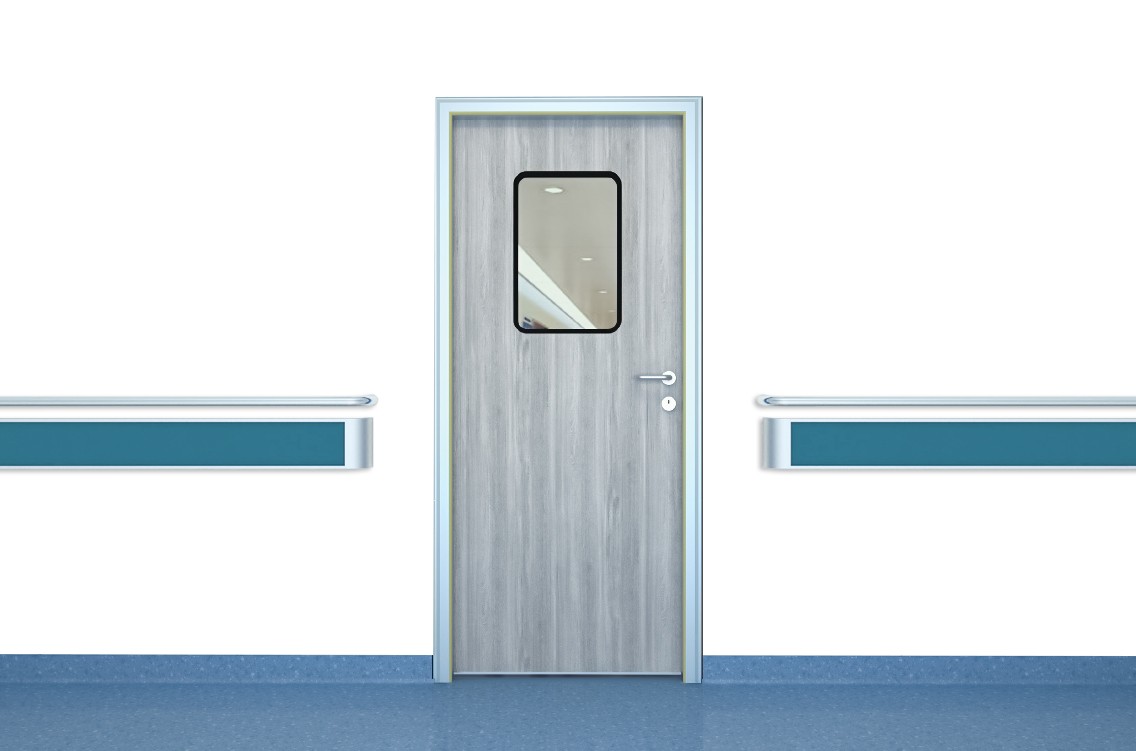 CE Fire Proof Steel Door with Certified Door Closer FHD-104