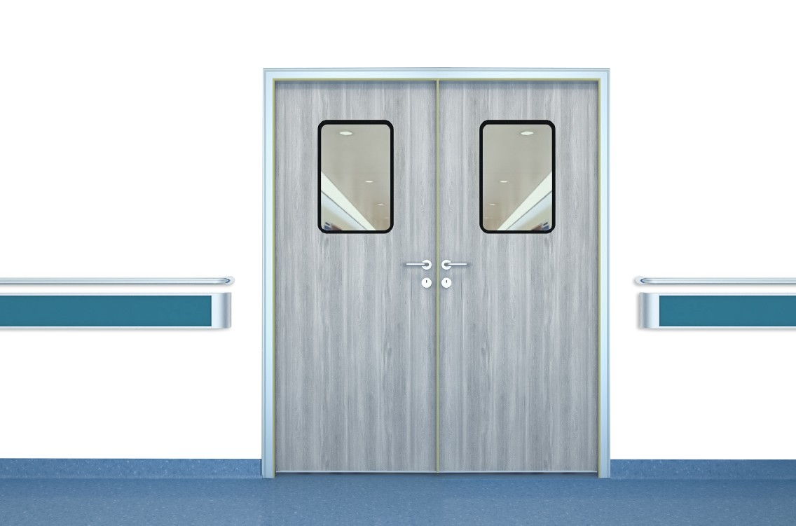 CE Fire Proof Steel Door with Certified Door Closer detail 2