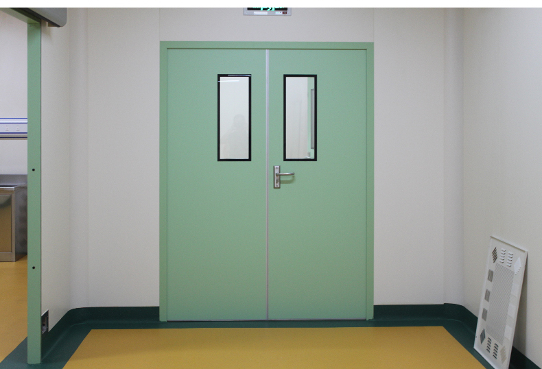 CE Fire Proof Steel Door with Certified Door Closer detail 6